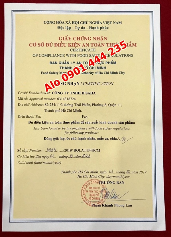 Giấy vệ sinh an toàn thực phẩm Hạt óc chó HSaHa